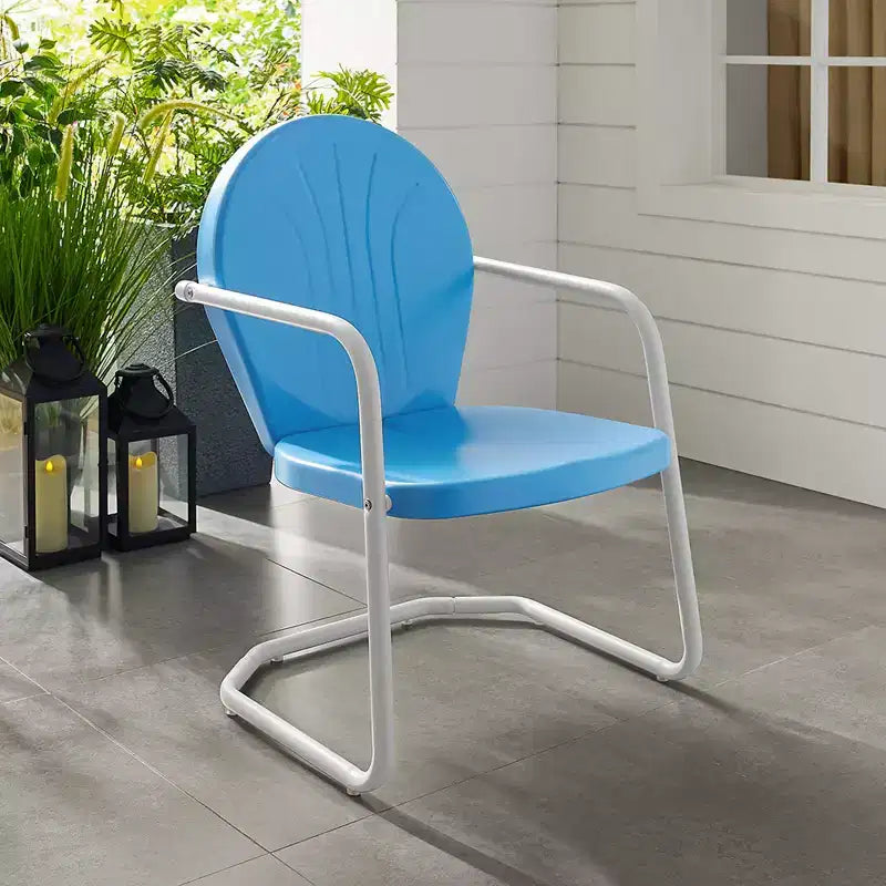 Fauteuil de terrasse en métal