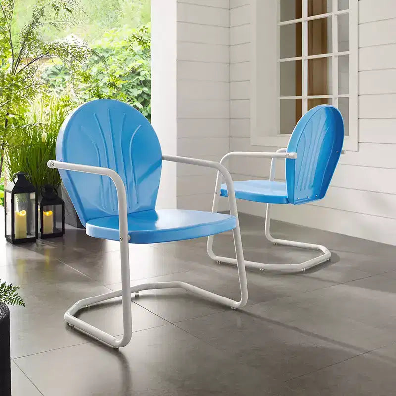 Fauteuil de terrasse en métal