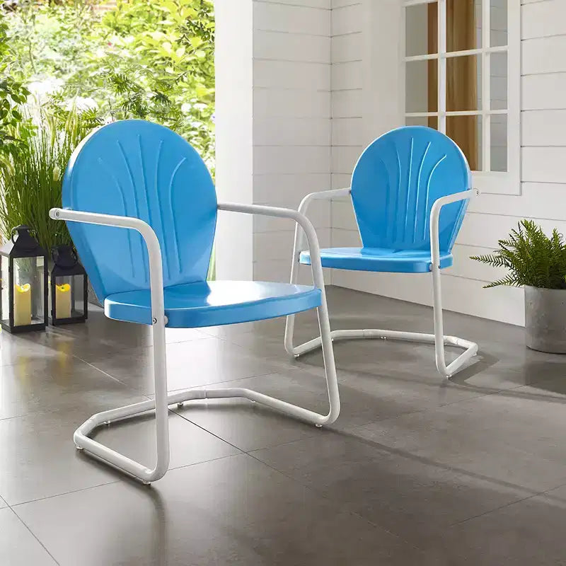 Fauteuil de terrasse en métal