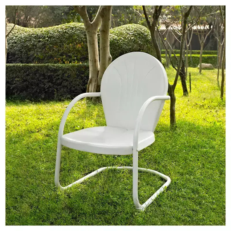 Fauteuil de terrasse en métal