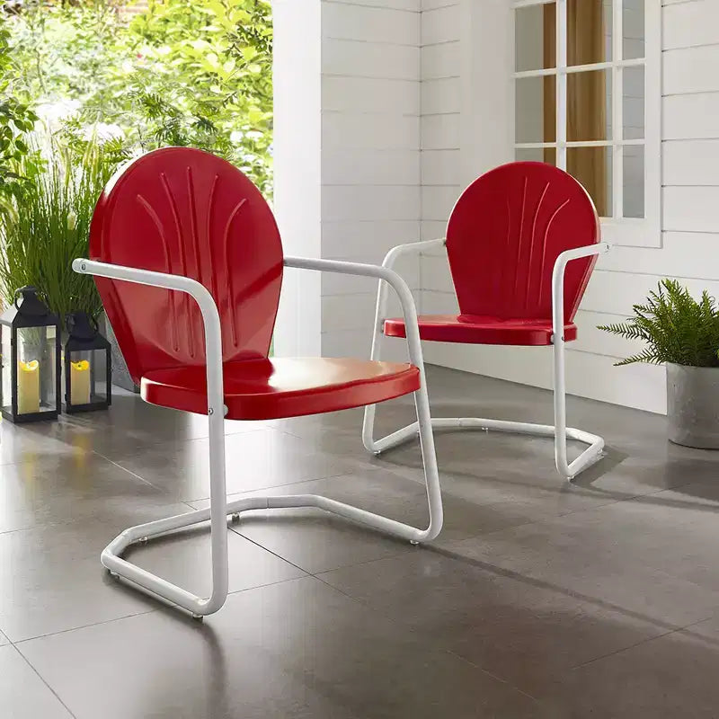 Fauteuil de terrasse en métal