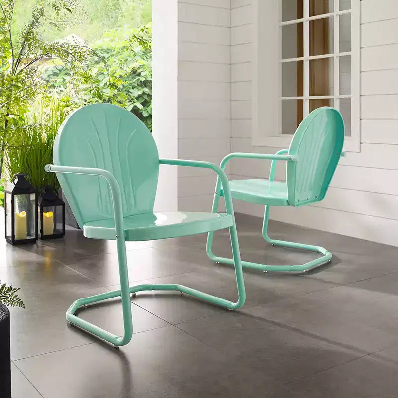 Fauteuil de terrasse en métal
