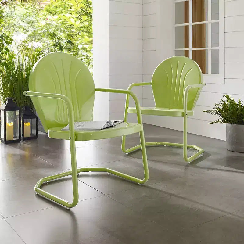 Fauteuil de terrasse en métal
