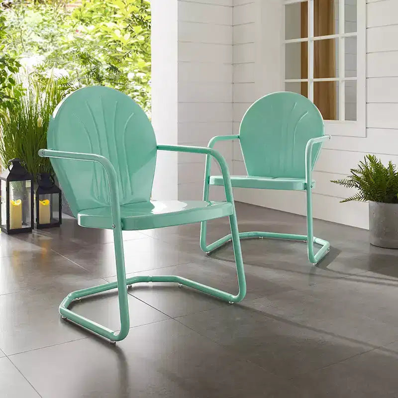 Fauteuil de terrasse en métal