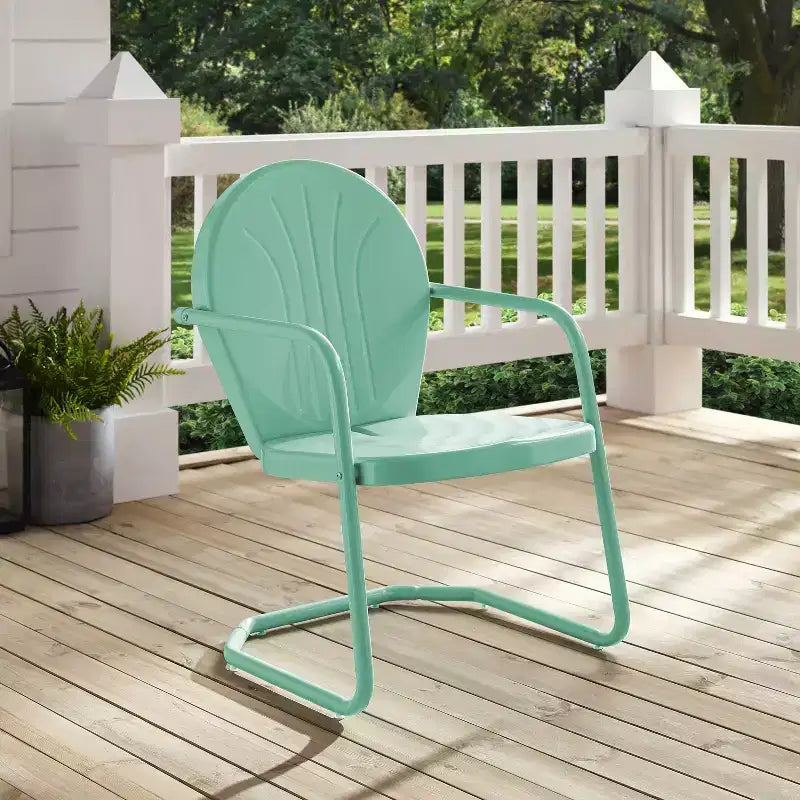 Fauteuil de terrasse en métal