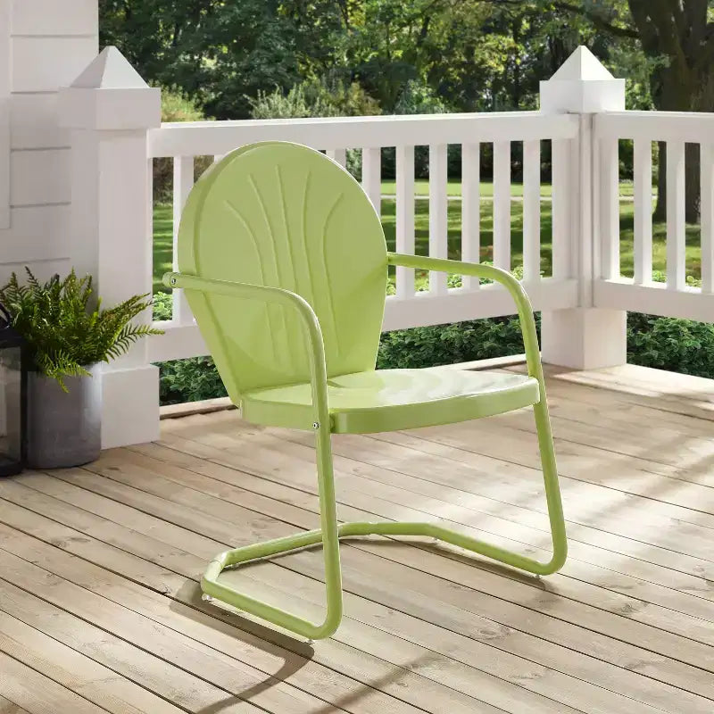 Fauteuil de terrasse en métal