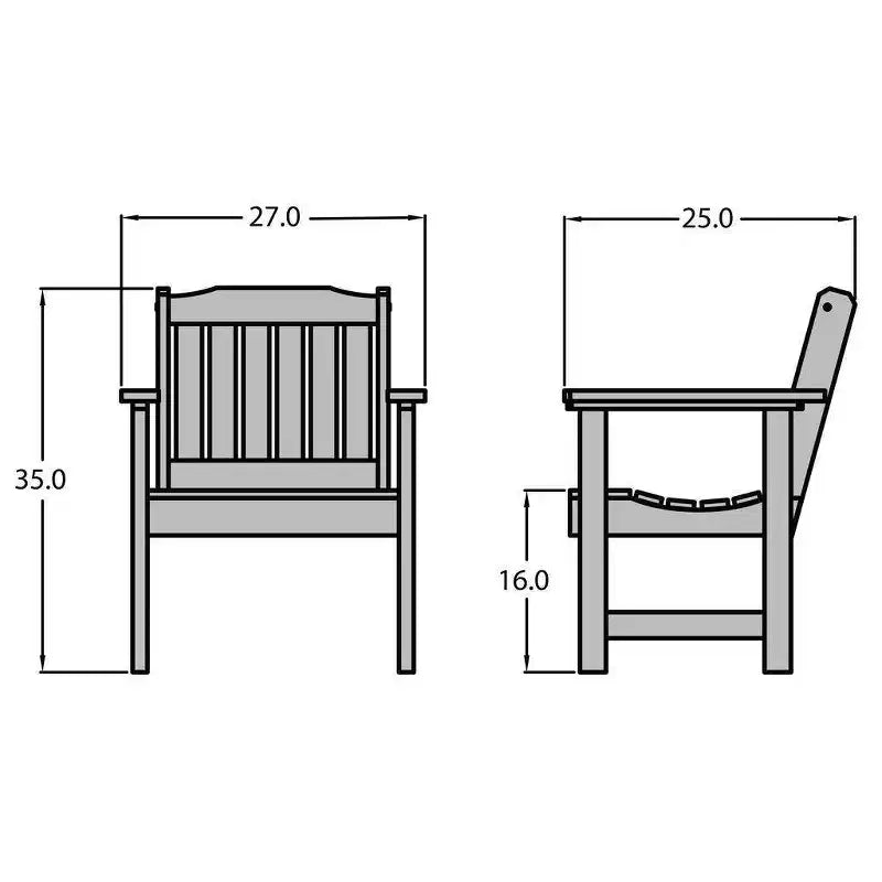 Chaise de jardin Lehigh - highwood