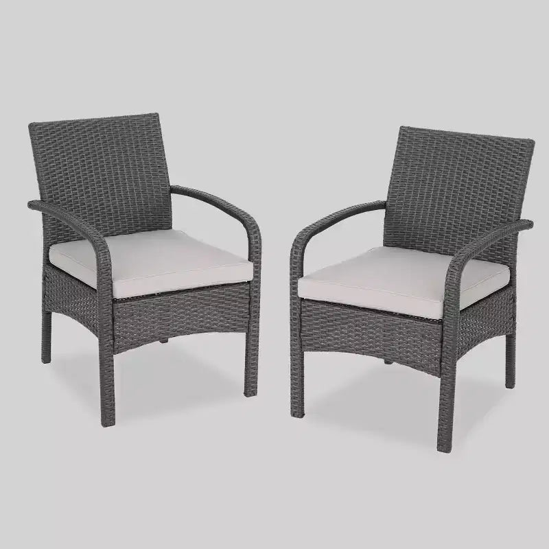 Cordoba 2pk Wicker Club Chairs - Christopher Knight Home