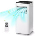 Climatiseur portable 3-en-1 Costway 8000 BTU avec ventilateur, déshumidificateur et mode veille