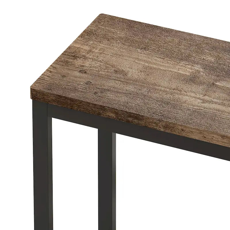 Ensemble table de bar et 3 tabourets