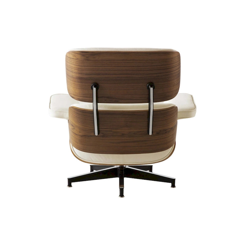Fauteuil inclinable en cuir de style Mid-Century Modern