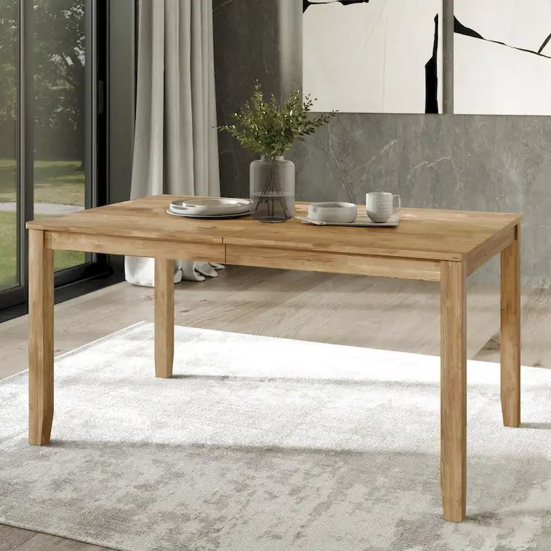 Ensemble de salle à manger classique 7 pièces en bois CraftPorch