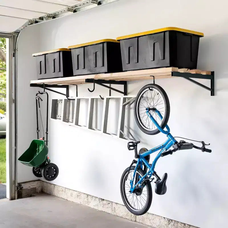 StoreYourBoard Supports d'étagère murale DIY 60 x 240 cm | Étagère murale de garage robuste