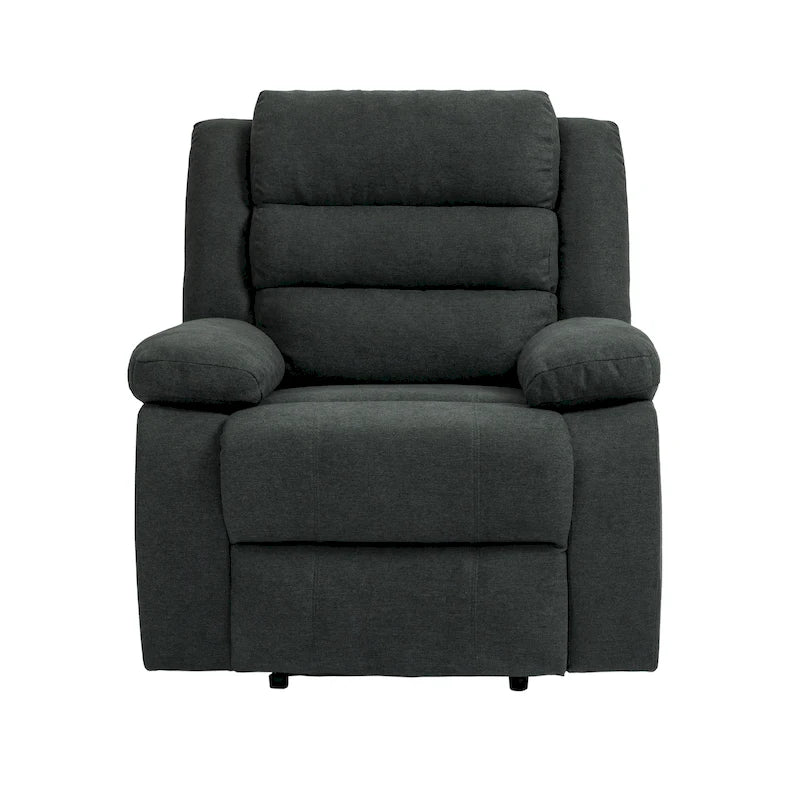 Fauteuil inclinable manuel classique et traditionnel, ensemble de 2