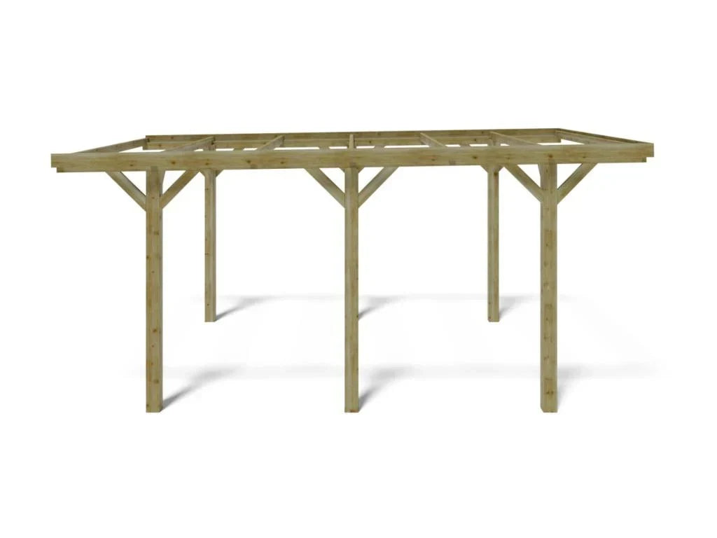 Carport Abri Voiture - Vert