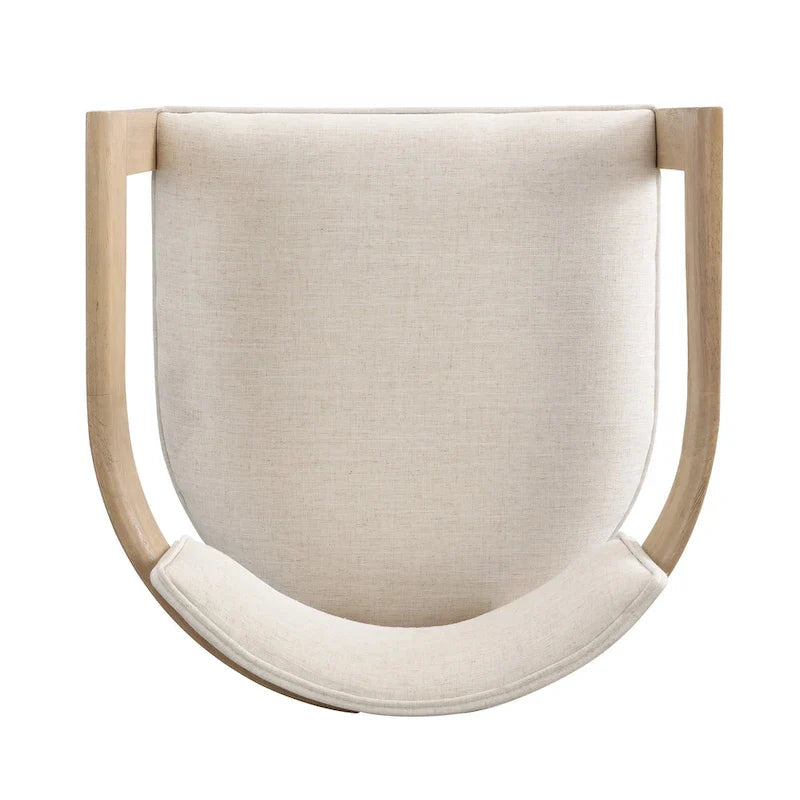 Chaise de salle à manger moderne sophistiquée Conrad avec accoudoirs par Christopher Knight Home