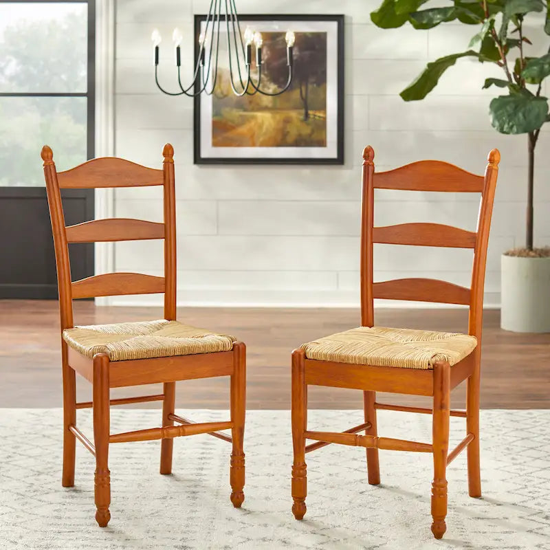 Chaise de salle à manger Jessie Ladder de Simple Living (lot de 2)