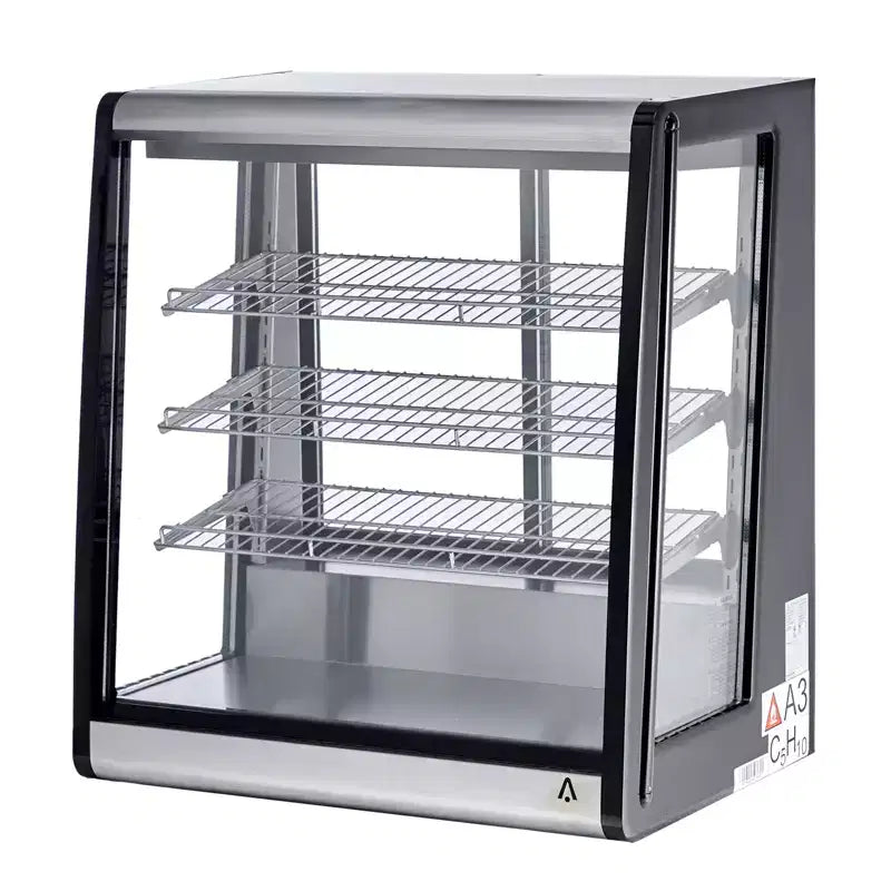 Réfrigérateur de vitrine commerciale 6,9 pi³, vitrine réfrigérée de comptoir avec éclairage LED pour boulangerie, café, 110V/190W
