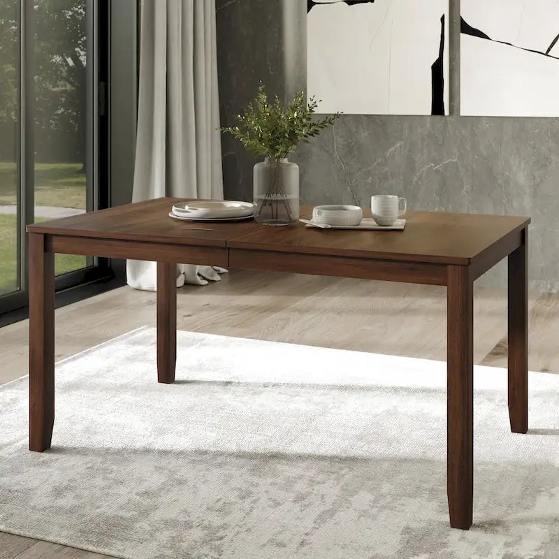 Ensemble de salle à manger classique 7 pièces en bois CraftPorch