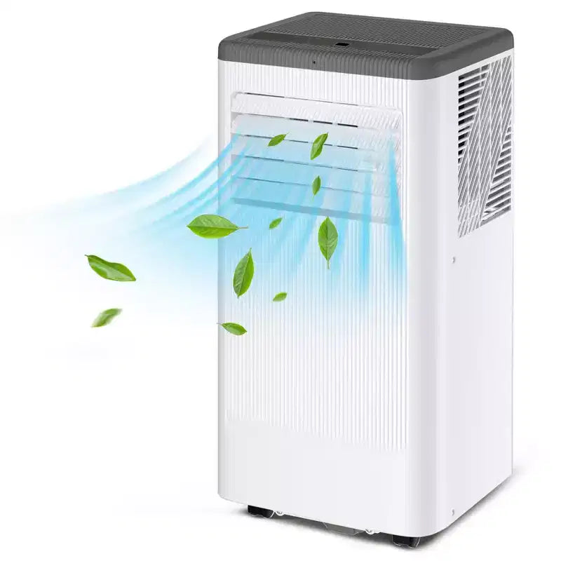 Climatiseur Portable, Flarhetoric 10000 BTU Climatisation/Ventilation/Déshumidification 3 EN 1, Unité AC Portable pour Pièce de 52 m², Unités pour Pièces à Faible Bruit