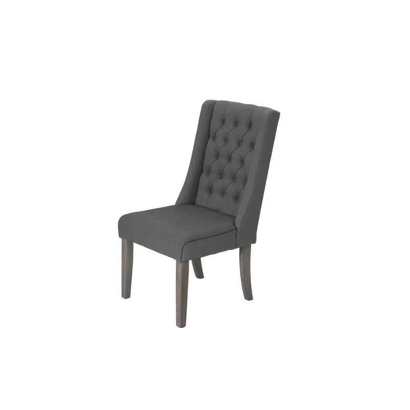 Ensemble de salle à manger extensible gris rustique 9 pièces Best Quality Furniture
