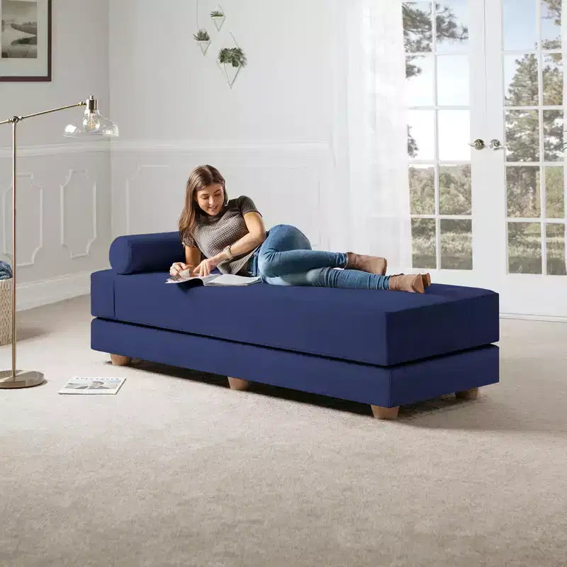 Lit de repos / Lit pliant grand format (Queen-Size) - Microvelours
