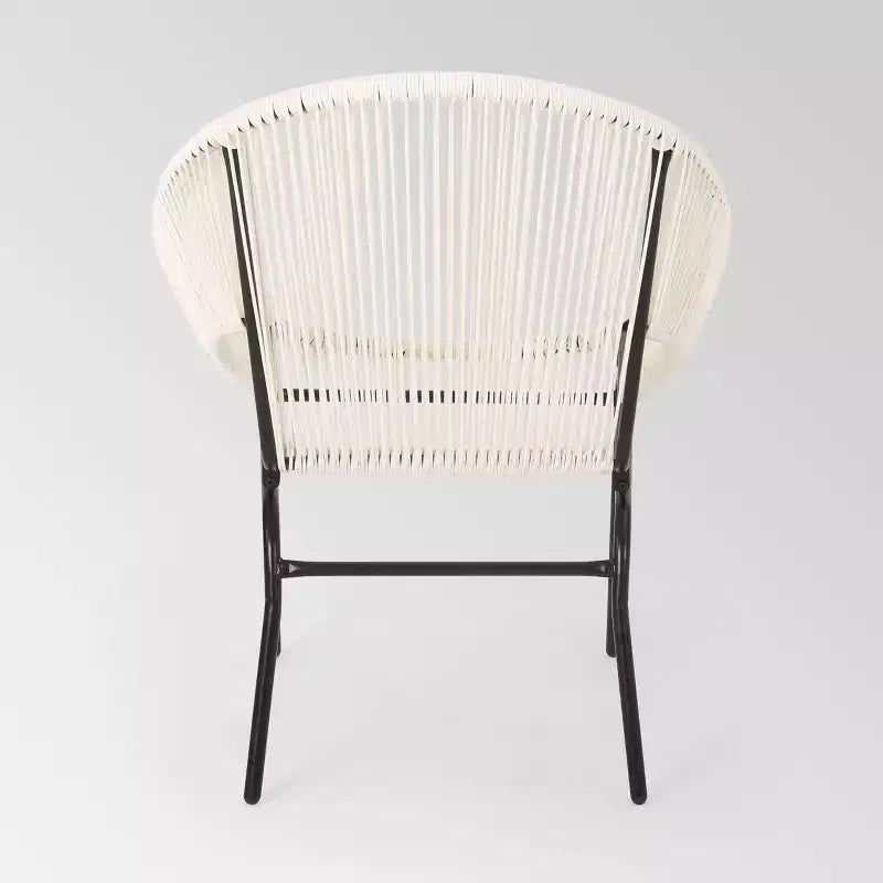 Lot de 2 fauteuils de jardin en rotin synthétique Nusa - Christopher Knight Home