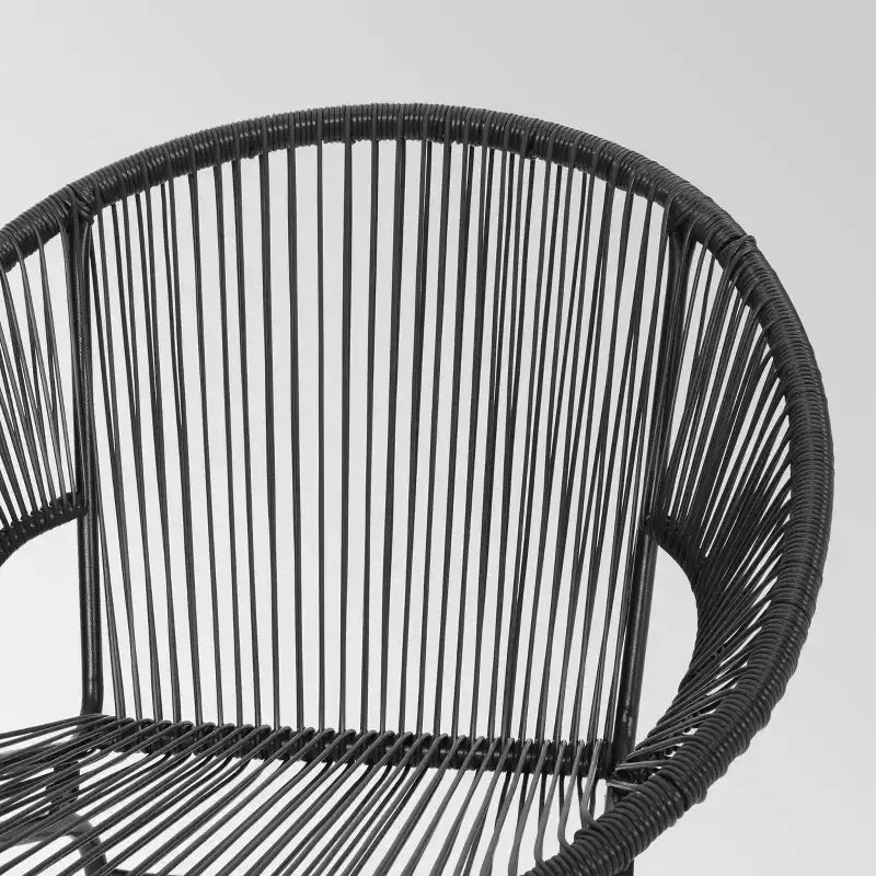 Lot de 2 fauteuils de jardin en rotin synthétique Nusa - Christopher Knight Home