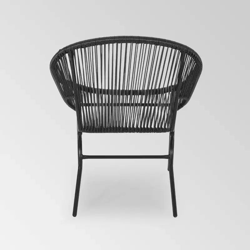 Lot de 2 fauteuils de jardin en rotin synthétique Nusa - Christopher Knight Home
