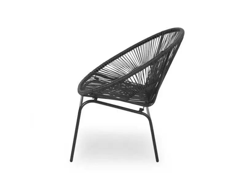 Lot de 2 fauteuils de jardin en rotin synthétique Nusa - Christopher Knight Home