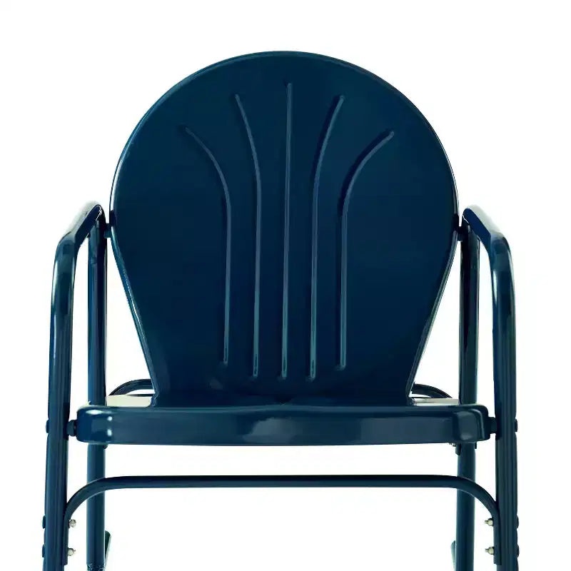 Lot de 2 fauteuils à bascule Griffith en métal - Crosley