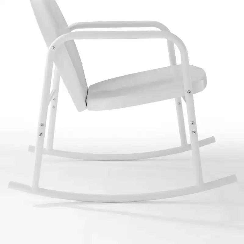 Lot de 2 fauteuils à bascule Griffith en métal - Crosley