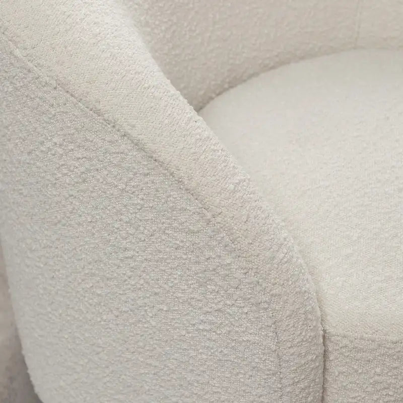 Fauteuil pivotant rembourré KINWELL de 86 cm de large (lot de 2)