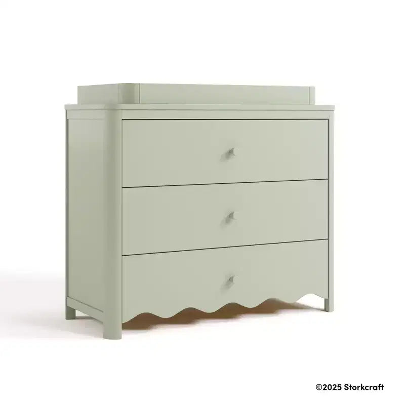 Commode Storkcraft Casablanca à 3 tiroirs avec plateau à langer amovible
