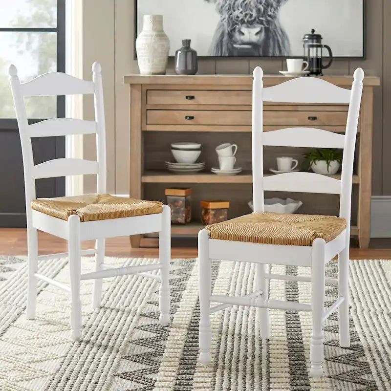 Chaise de salle à manger Jessie Ladder de Simple Living (lot de 2)