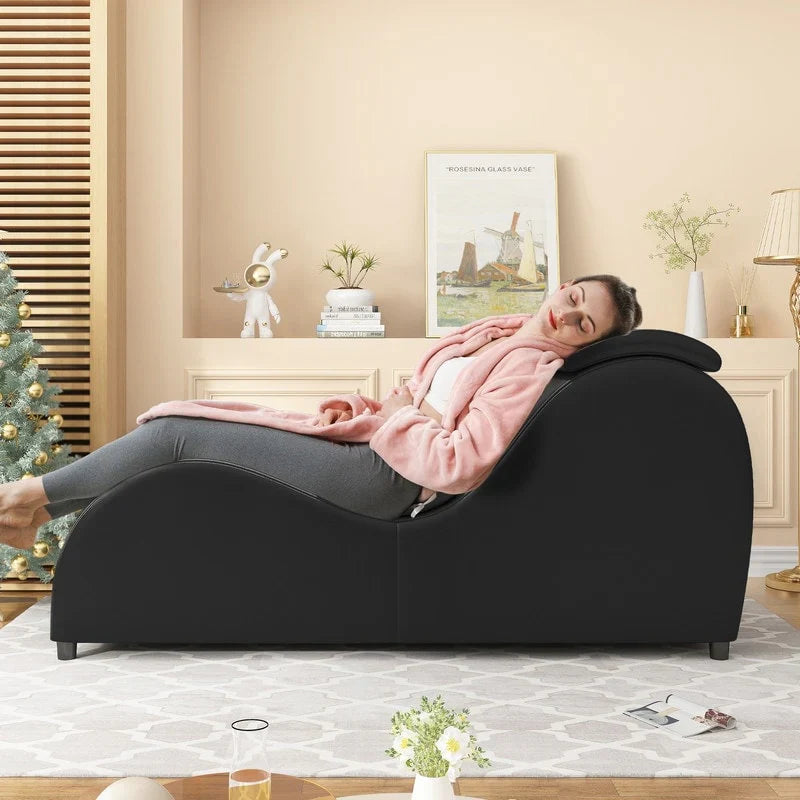 Mixoy Chaise de Yoga d'intérieur, Chaise longue de yoga incurvée pour adultes, étirements, exercices, relaxation