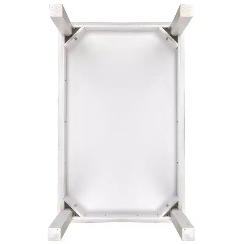 Table de salle à manger de ferme rectangulaire en pin massif 46 x 30 Flash Furniture
