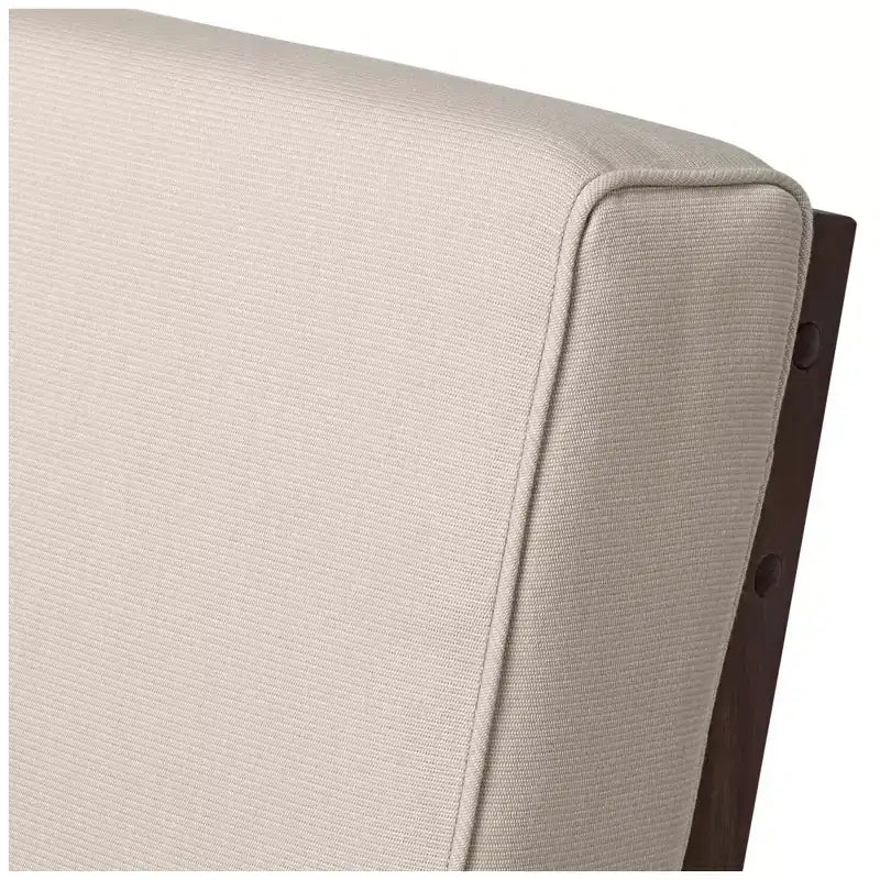 Fauteuil d'angle gauche Napa en acacia foncé naturel huilé Teal Island Designs