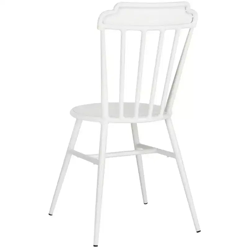 Chaise d'appoint empilable Broderick intérieure/extérieure (ensemble de 2) - PAT3004 - Safavieh