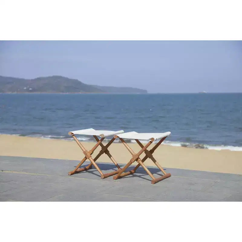 Breanne Stool Intérieur/Extérieur (Lot de 2) - PAT7053 - Safavieh