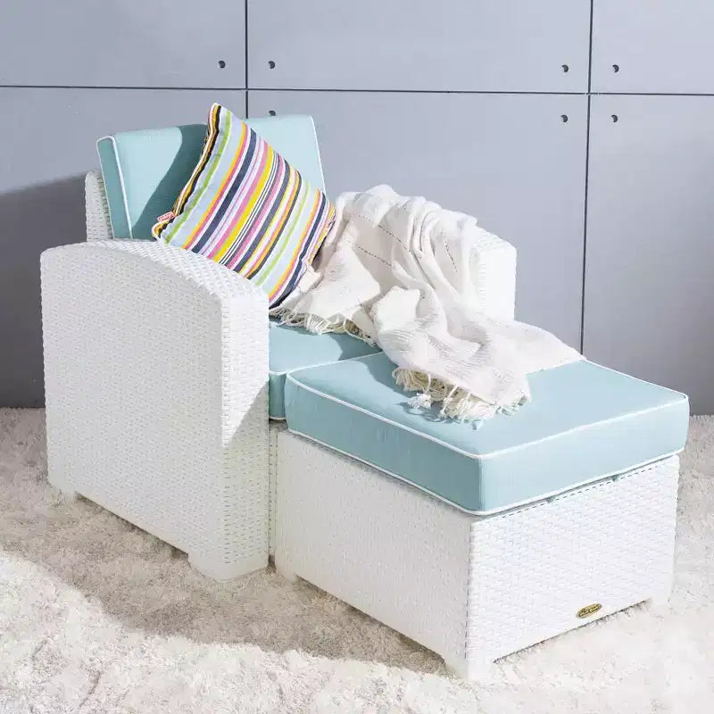 Fauteuil club en rotin Magnolia - Lagon