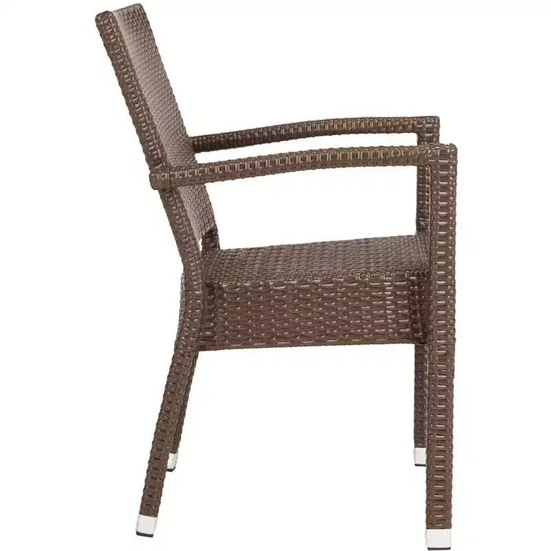 Kelda Chaise empilable intérieur/extérieur (lot de 2) - PAT4004 - Safavieh
