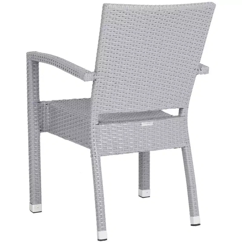 Kelda Chaise empilable intérieur/extérieur (lot de 2) - PAT4004 - Safavieh