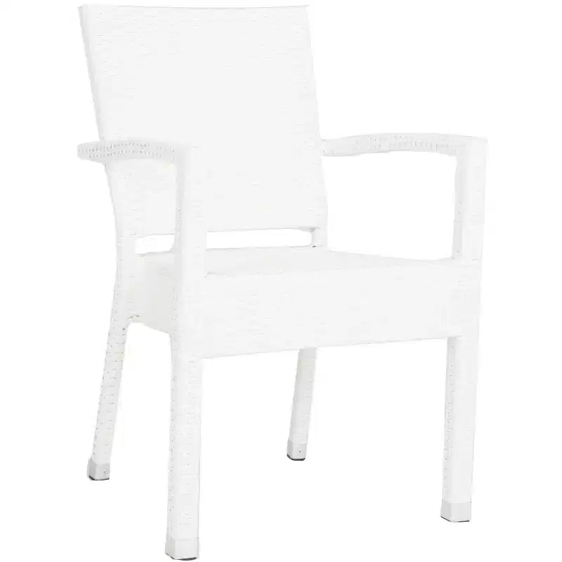 Kelda Chaise empilable intérieur/extérieur (lot de 2) - PAT4004 - Safavieh