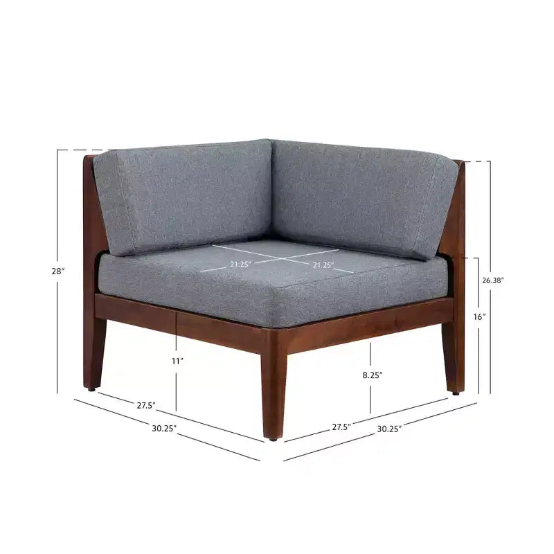 Fauteuil d'angle Summerlyn - Linon