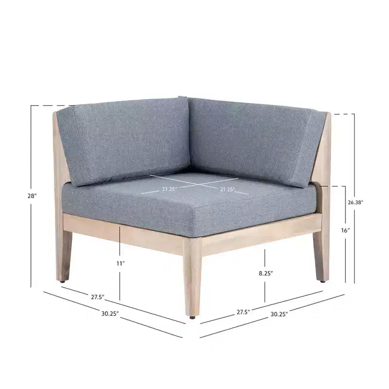 Fauteuil d'angle Summerlyn - Linon