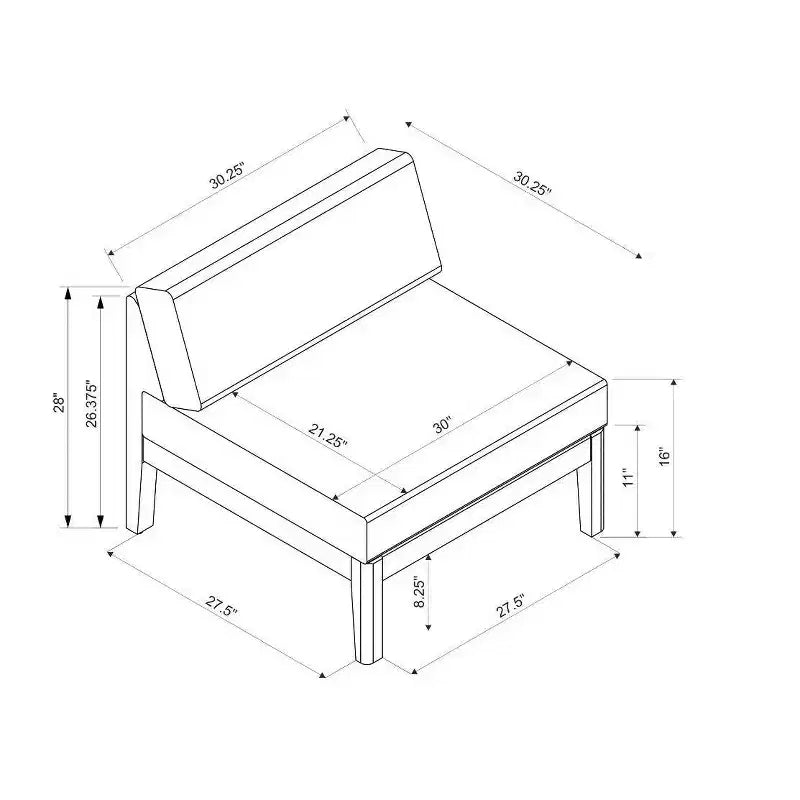 Summerlyn Chaise centrale - Linon