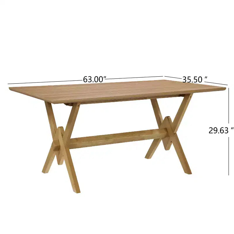Ensemble de salle à manger Christopher Knight Home Simon 5 pièces en bois d'hévéa de style milieu de siècle avec chaises rembourrées en tissu bouclé