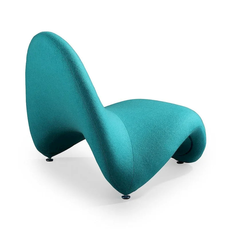 Fauteuil d'appoint en mélange de laine