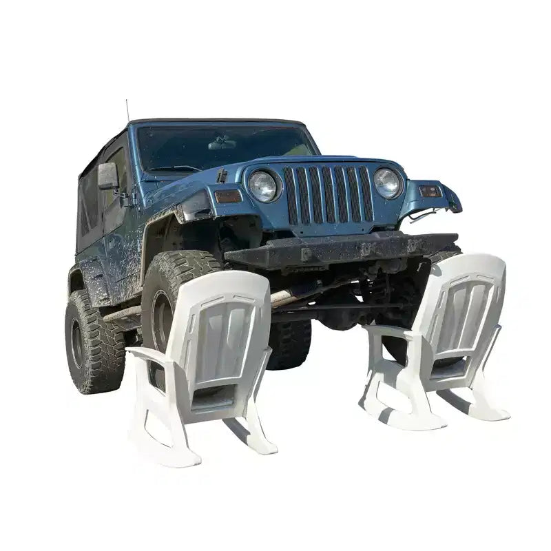 Fauteuil à bascule d'extérieur durable en résine plastique recyclée extra large Semco Plastics SEMTPE